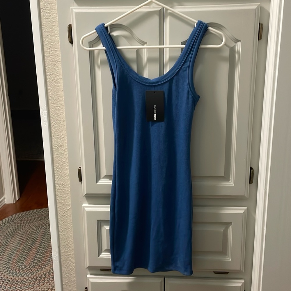 Blue Bodycon Dress